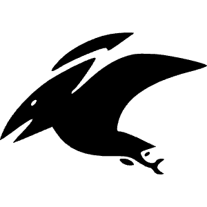 Pterodactyl Icon from Simple Icons Set