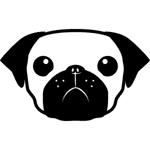 Pug Icon from Simple Icons Set