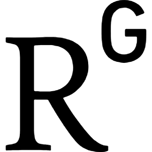 Researchgate Icon from Simple Icons Set