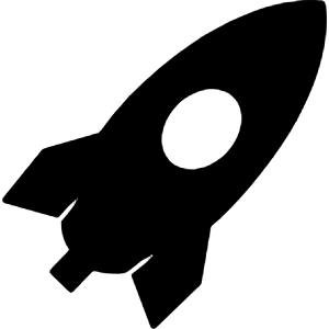 Rocket Icon from Simple Icons Set