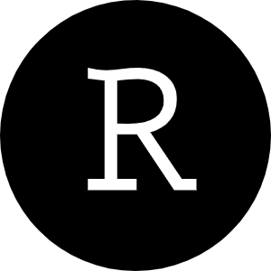 Rstudioide Icon from Simple Icons Set