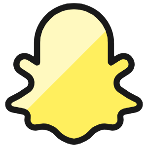 Snapchat Logo Icon from Ultimate Colors - Free Set