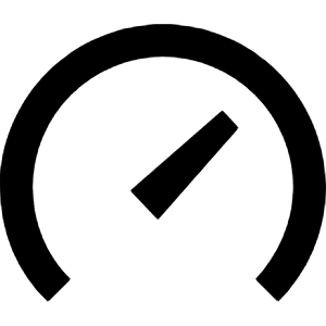 Speedtest Icon from Simple Icons Set