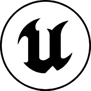 Unrealengine Icon from Simple Icons Set