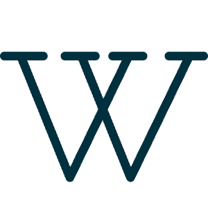 Wikipedia Logo Icon from Ultimate Duotone - Free Set