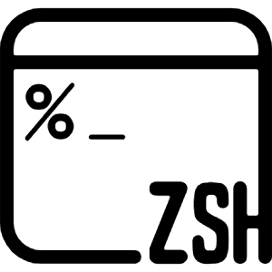 Zsh Icon from Simple Icons Set