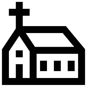 Church Icon from Atlas Line Set