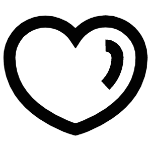 Heart Icon from Atlas Line Set