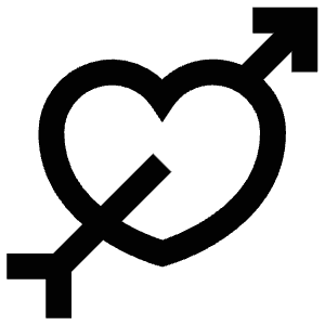 Heart Arrow Icon from Atlas Line Set