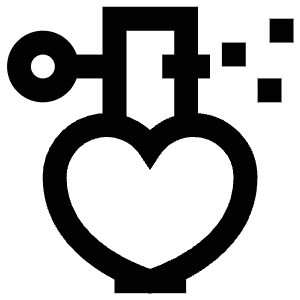 Heart Perfume Icon from Atlas Line Set