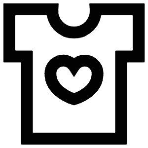 Heart Shirt Icon from Atlas Line Set