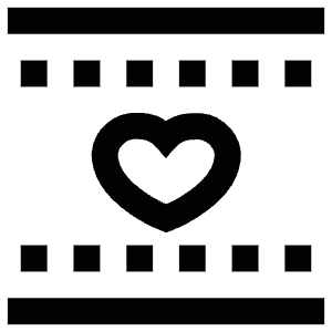 Heart Video Icon from Atlas Line Set