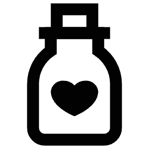 Jar Heart Icon from Atlas Line Set