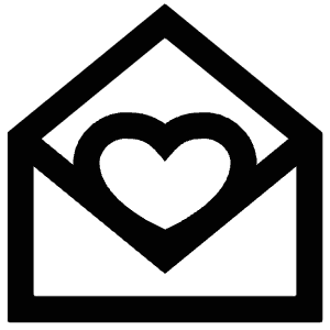 Love Envelope Icon from Atlas Line Set