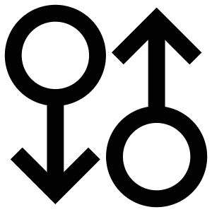 Male Relationship Icon from Atlas Line Set