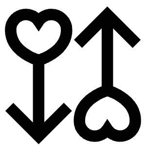 Male Romance Icon from Atlas Line Set