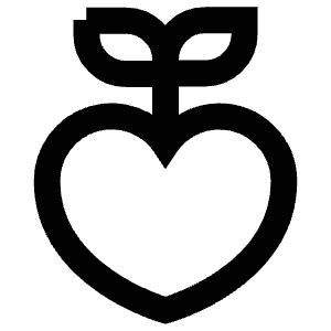 Plant Heart Icon from Atlas Line Set