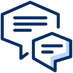 Bubble Chat Double Text Icon from Cyber Duotone - Free Set