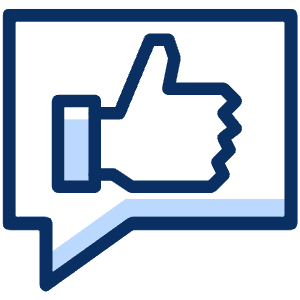Bubble Chat Like Icon from Cyber Duotone - Free Set