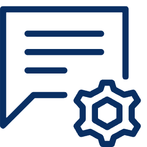 Bubble Chat Text Setting Icon from Cyber Line - Free Set