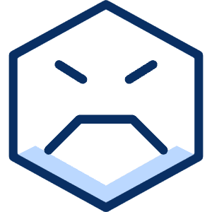 Smiley Angry 2 Icon from Cyber Duotone - Free Set