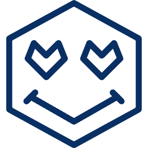 Smiley Love Icon from Cyber Line - Free Set