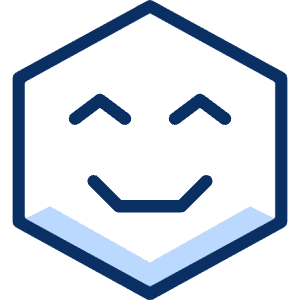 Smiley Smile1 Icon from Cyber Duotone - Free Set