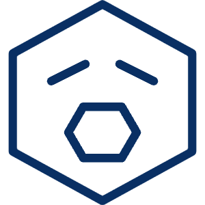 Smiley Yawn Icon from Cyber Line - Free Set