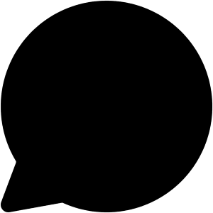 Chat Bubble Oval Icon from Core Solid - Free Set