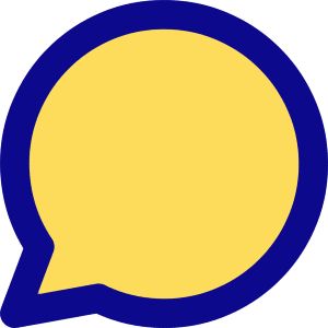 Chat Bubble Oval Icon from Core Pop - Free Set