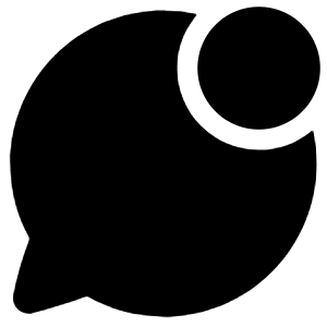 Chat Bubble Oval Notification Icon from Plump Solid - Free Set