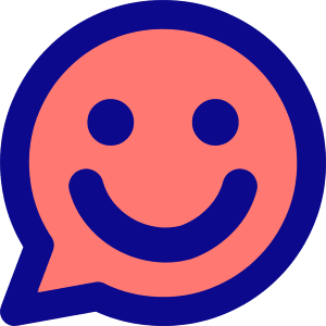 Chat Bubble Oval Smiley 1 Icon from Core Pop - Free Set