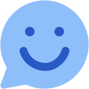 Chat Bubble Oval Smiley 1 Icon from Core Flat - Free Set