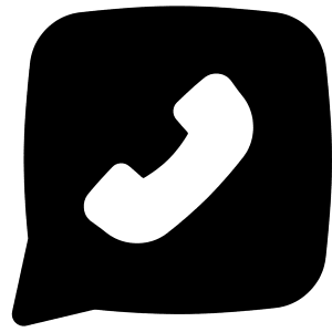 Chat Bubble Square Phone Icon from Flex Solid - Free Set