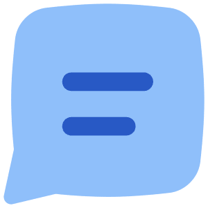 Chat Bubble Text Square Icon from Flex Flat - Free Set