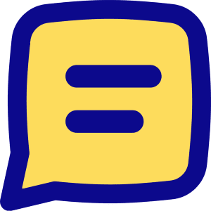 Chat Bubble Text Square Icon from Flex Pop - Free Set