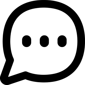 Chat Bubble Typing Oval Icon from Flex Remix - Free Set