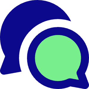 Chat Two Bubbles Oval Icon from Core Pop - Free Set