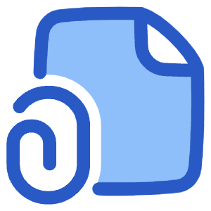 Email Attachment Document Icon from Plump Duo - Free Set