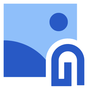 Email Attachment Image Icon from Sharp Flat - Free Set