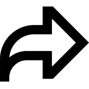 Forward Email Icon from Sharp Remix - Free Set