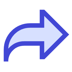 Forward Email Icon from Sharp Duo - Free Set