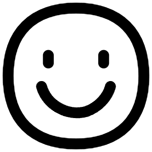 Happy Face Icon from Flex Line - Free Set