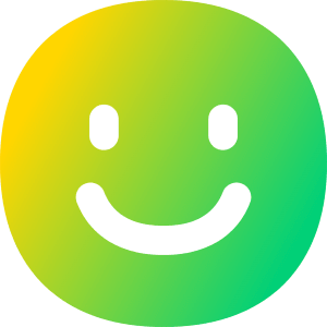 Happy Face Icon from Flex Gradient - Free Set