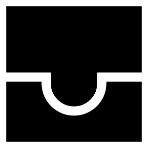 Inbox Icon from Sharp Solid - Free Set