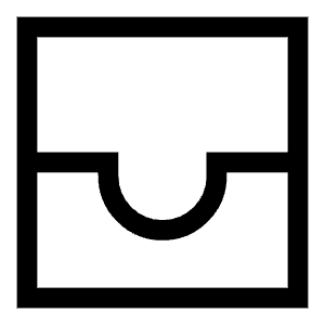 Inbox Icon from Sharp Line - Free Set