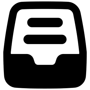 Inbox Content Icon from Plump Remix - Free Set