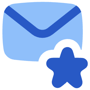 Inbox Favorite Icon from Flex Flat - Free Set