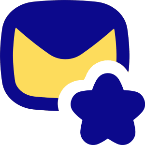Inbox Favorite Icon from Flex Pop - Free Set