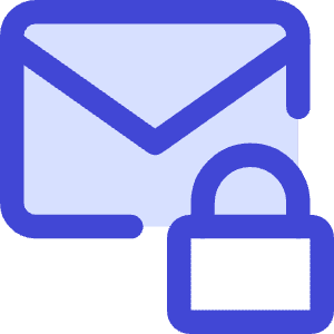 Inbox Lock Icon from Core Duo - Free Set